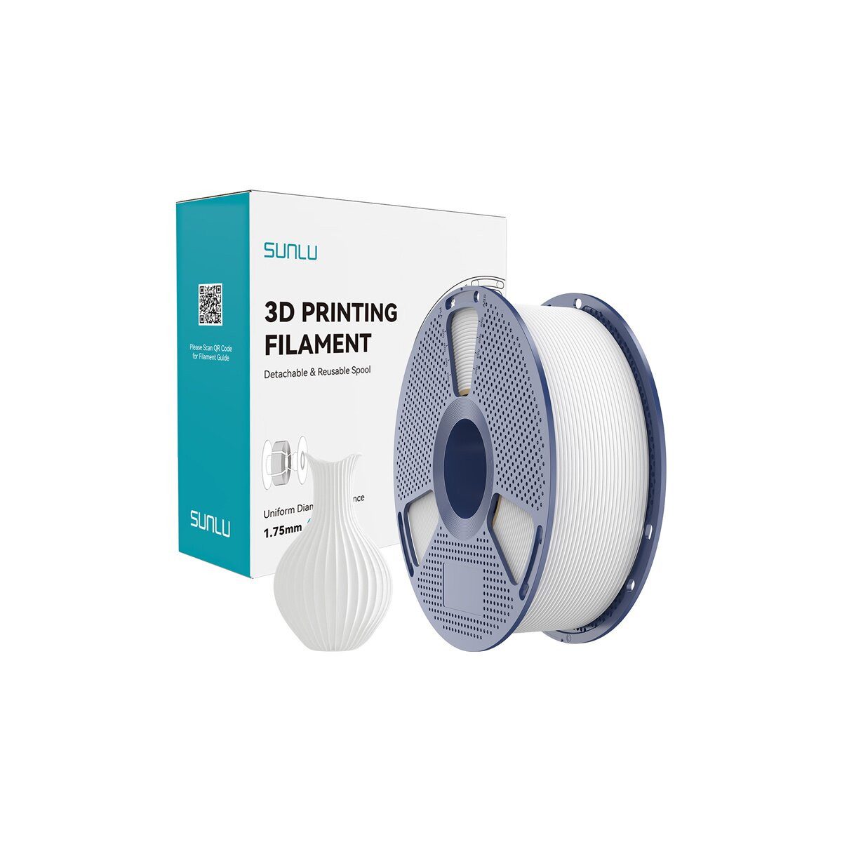 SUNLU Filament Sunlu PLA Classic Filament 1KG 1,75 3D Druck