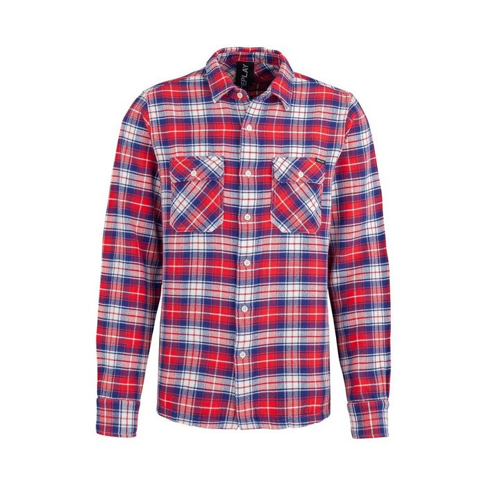 Replay Flanellhemd Cotton Flannel Check