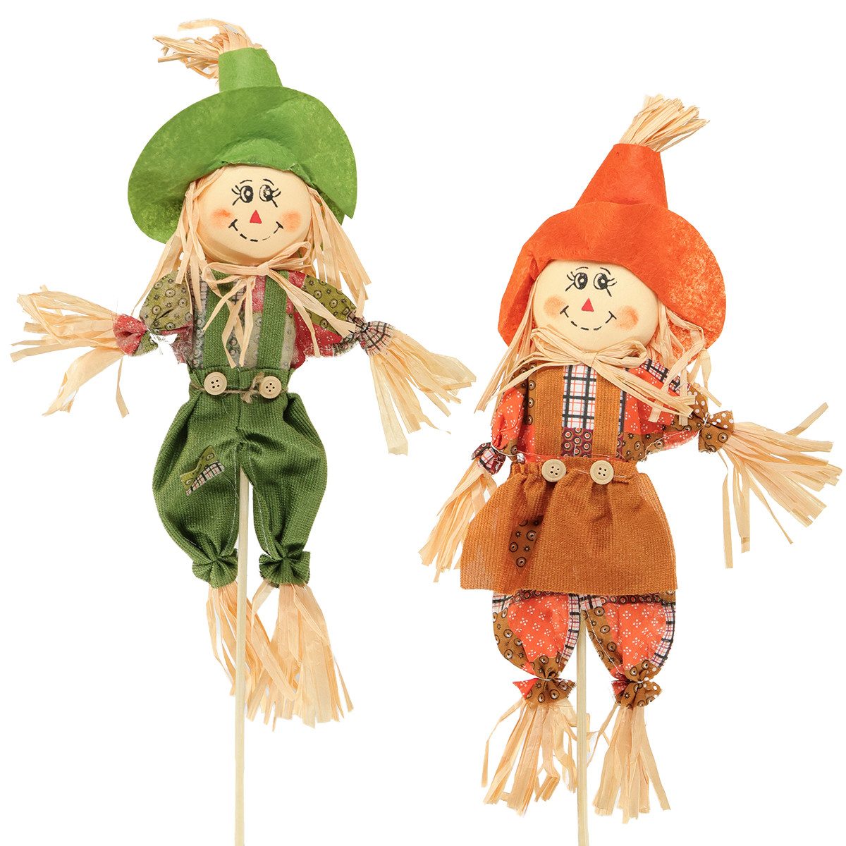 Viana Streudeko Herbstdeko Vogelscheuche Blumendekoration Charmant günstig online kaufen
