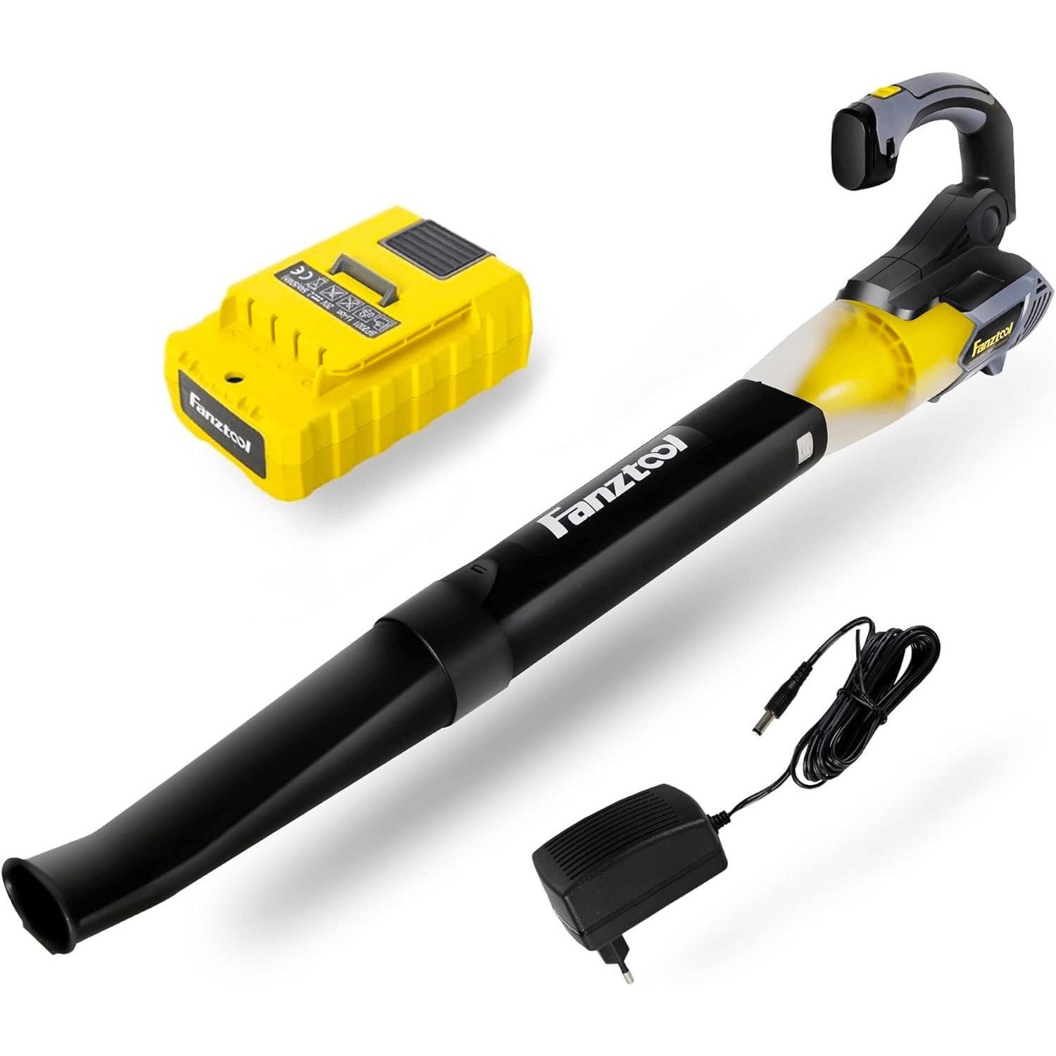 Fanztool Akku-Laubbläser FANZTOOL Axial Laubbläser mit 20V Akku und Ladeger günstig online kaufen