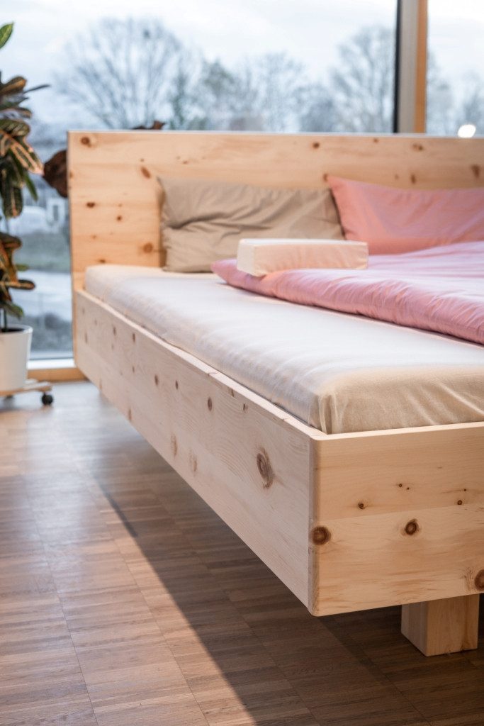 geborgenschlafen Massivholzbett aus Zirbenholz, Zirbenbett, Handgefertigt günstig online kaufen