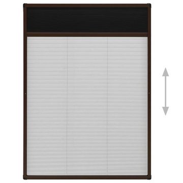 Insektenschutzrollo für Dachfenster,transparent, Verdunklung und Plissee, 80 x 120 cm, DOTMALL