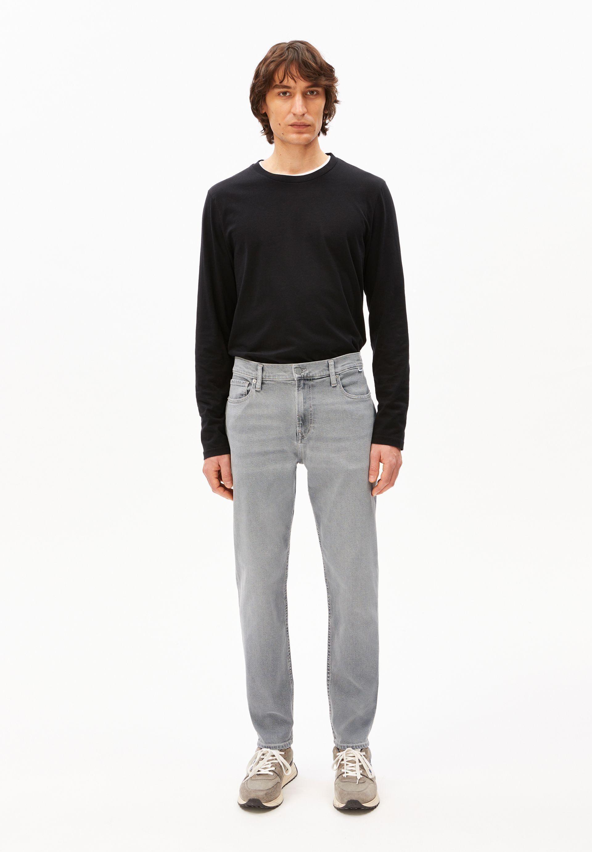 Armedangels Tapered-fit-Jeans AARJO TARPA (Comfort-Stretch, Regular Fit) Mid waist