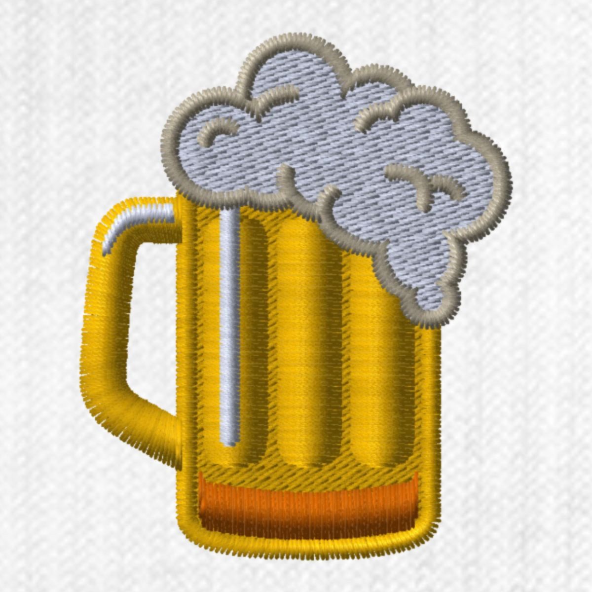 Spreadshirt Socken Bier Stickerei Tennissocken (1-Paar)