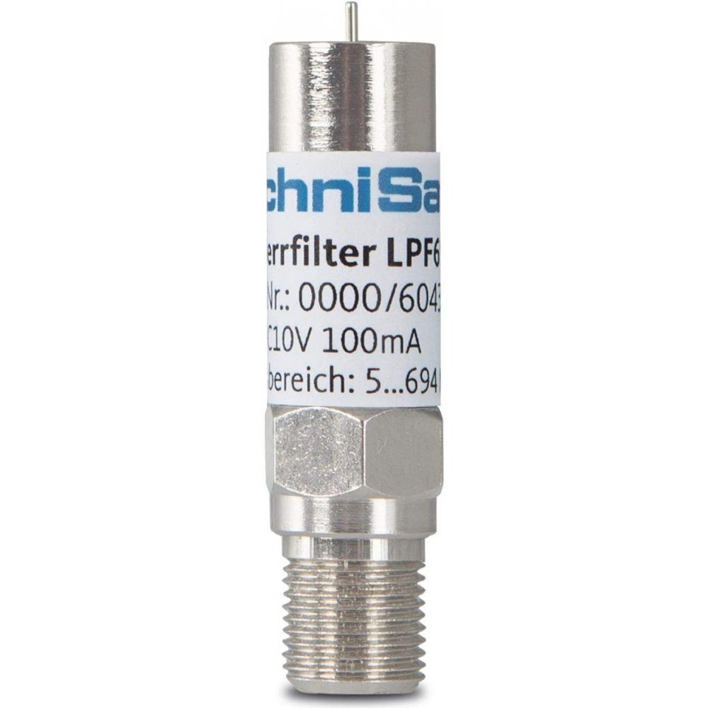 TechniSat Schraubfilter LPF694 - LTE-Sperrfilter - silber