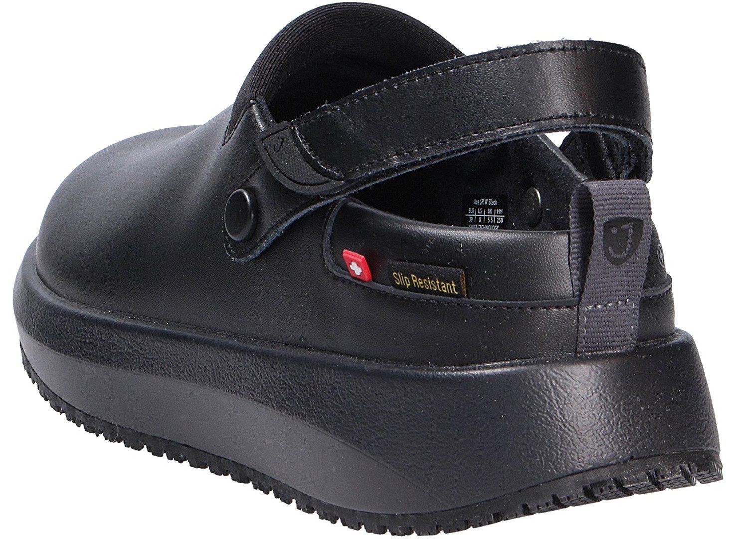 Joya Joya Damen Pantolette ACE SR W BLACK schwarz Größe Clog