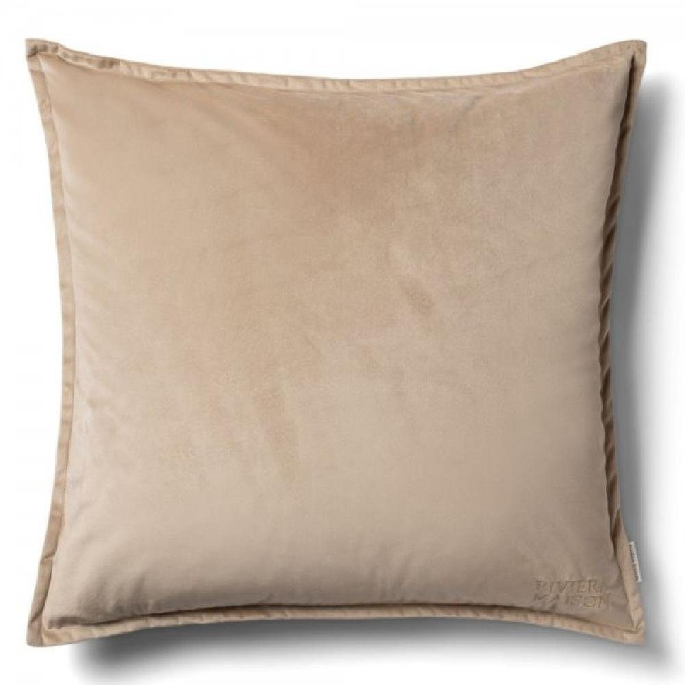 Kissenhülle Kissenbezug RM Velvet Taupe (60x60cm), Rivièra Maison