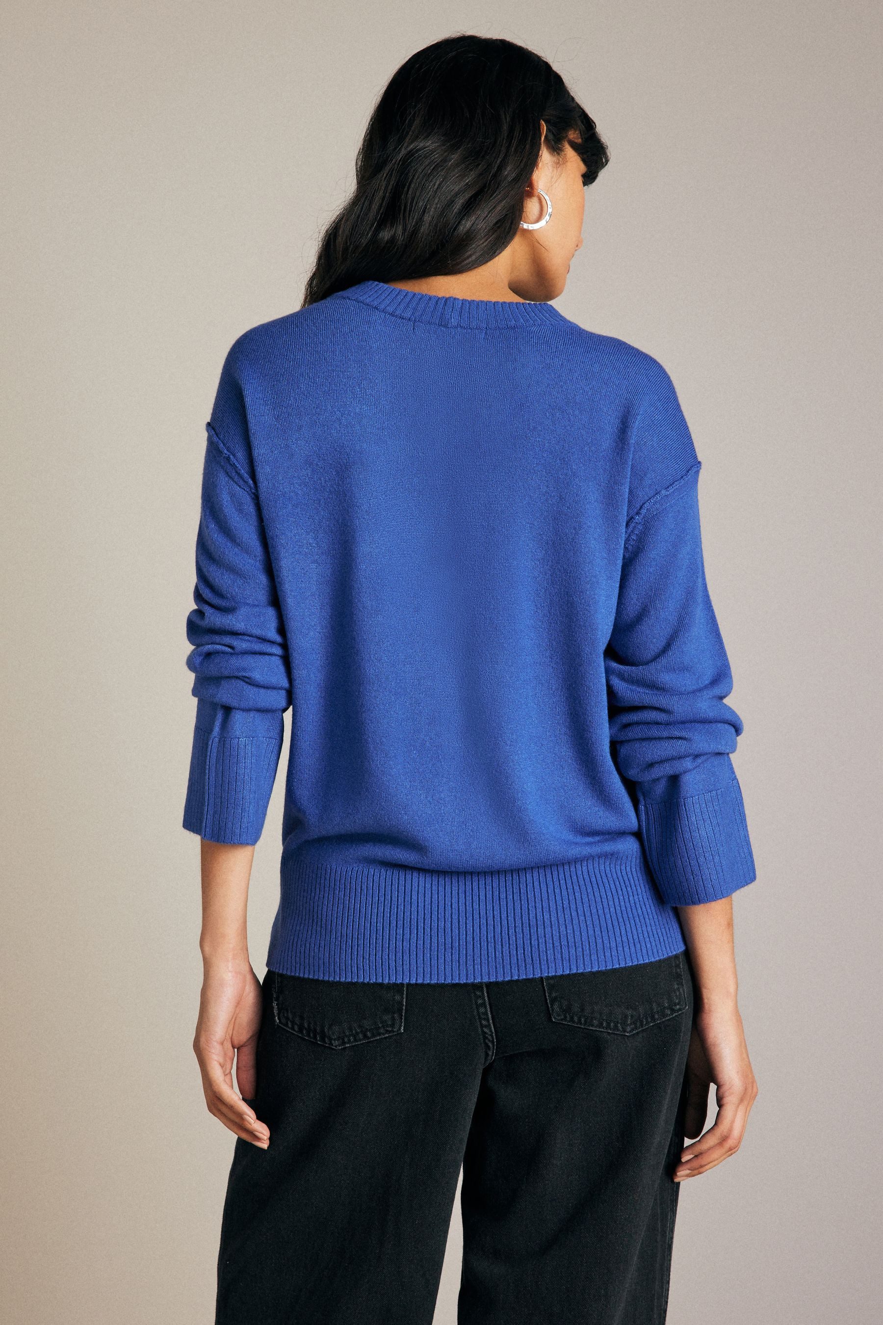 Next Rundhalspullover Weicher, gemütlicher Strickpullover mit günstig online kaufen