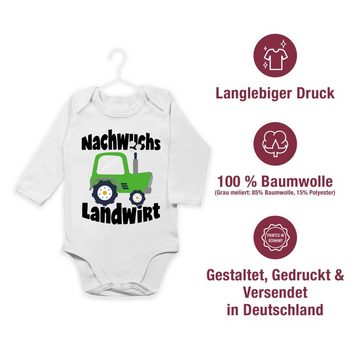 Shirtracer Shirtbody Nachwuchs Landwirt Sprüche Baby