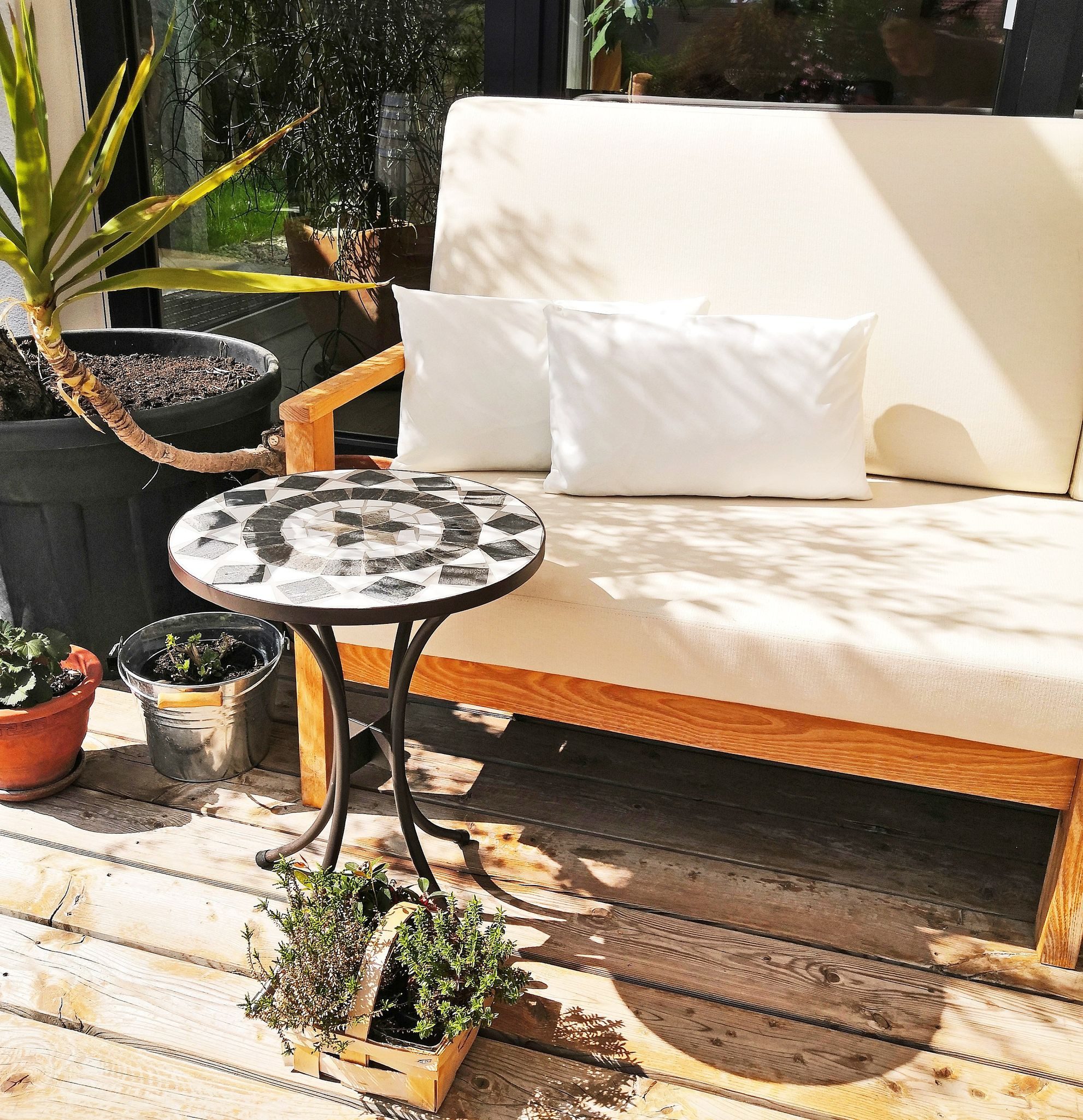 JACK Dekokissen JACK Outdoor Lounge Kissen 30x50cm Dekokissen inkl. Füllung Wasserfest, mit Lotus-Effekt, Robust, Strapazierfähig, für Innen & Außen