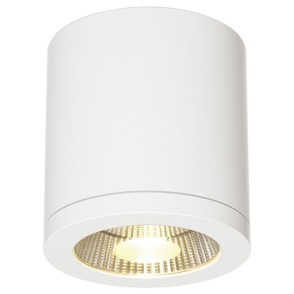 SLV Deckenstrahler LED Deckenspot Enola C, Aluminium, weiß, 3000K, 850lm, 107 mm, LED