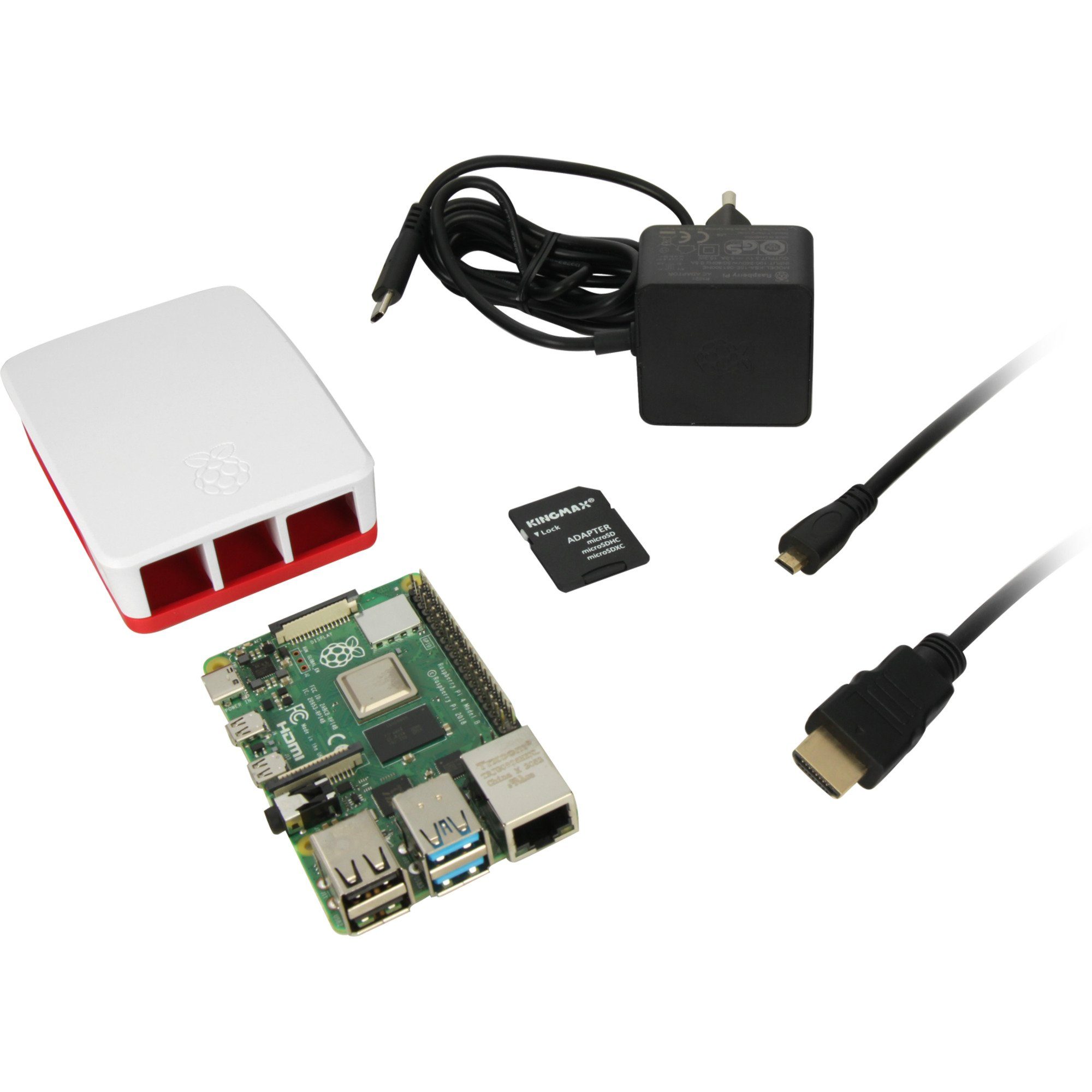 Raspberry Pi Foundation Raspberry Pi 4 4GB Starter Mini-PC