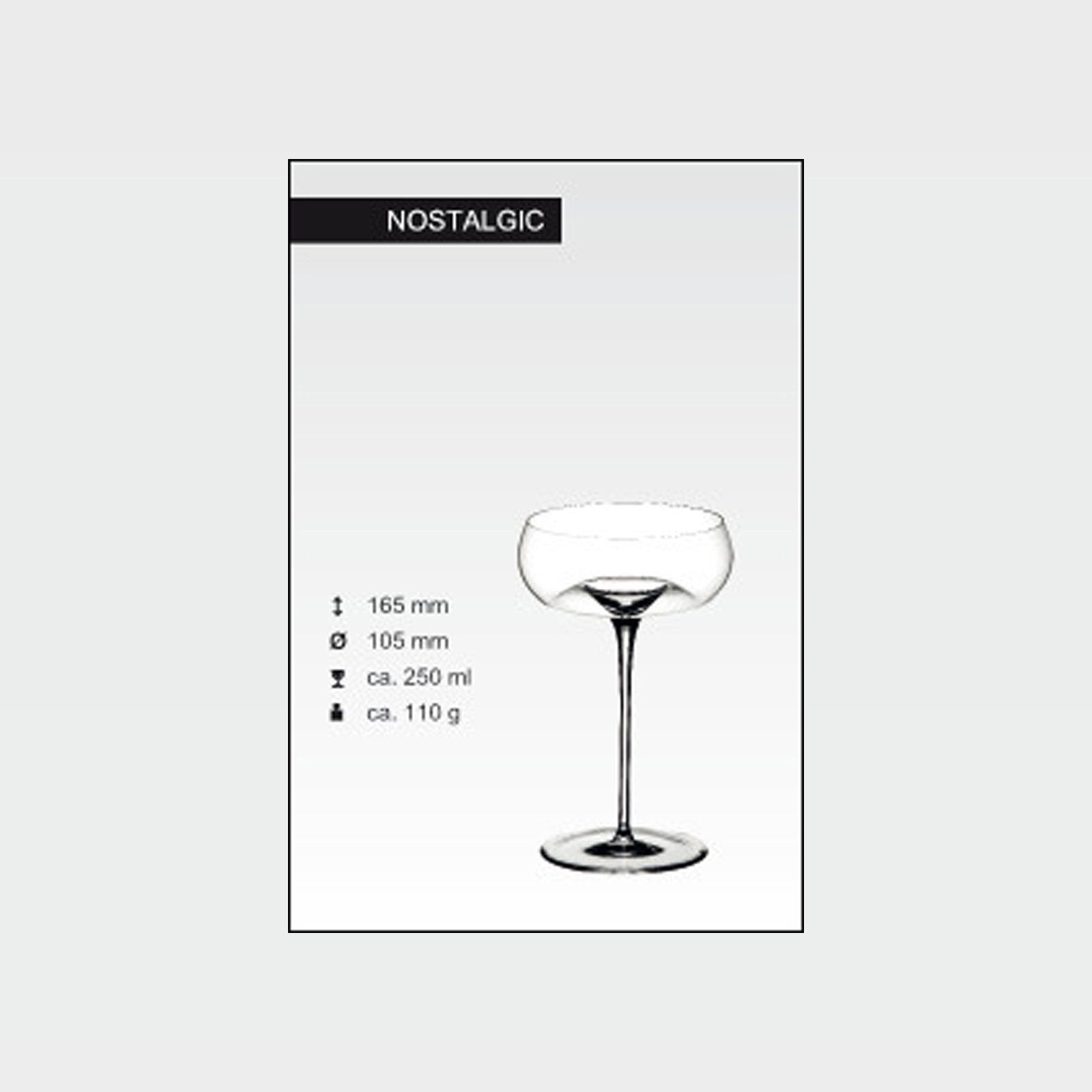 ZIEHER Champagnerglas Vision Weingläser 250 ml 2er Set, 2-tlg., Glas