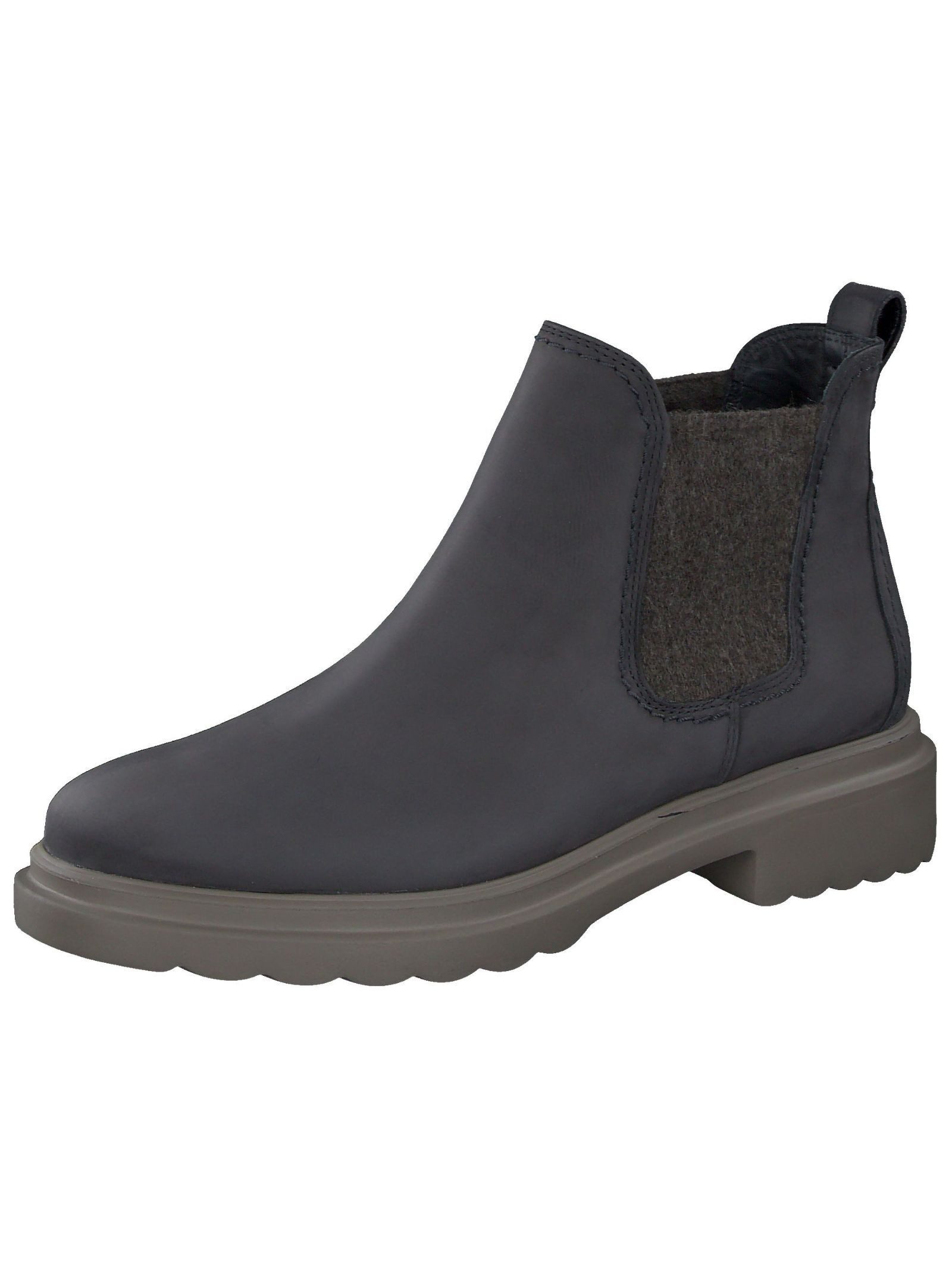 Paul Green Stiefelette Nubukleder/Textil Stiefelette