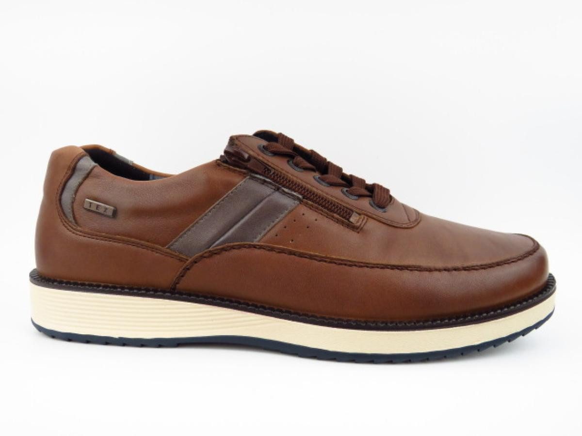 Grünwalder Gesundheitsprodukte Zip cognac Tan Slipper