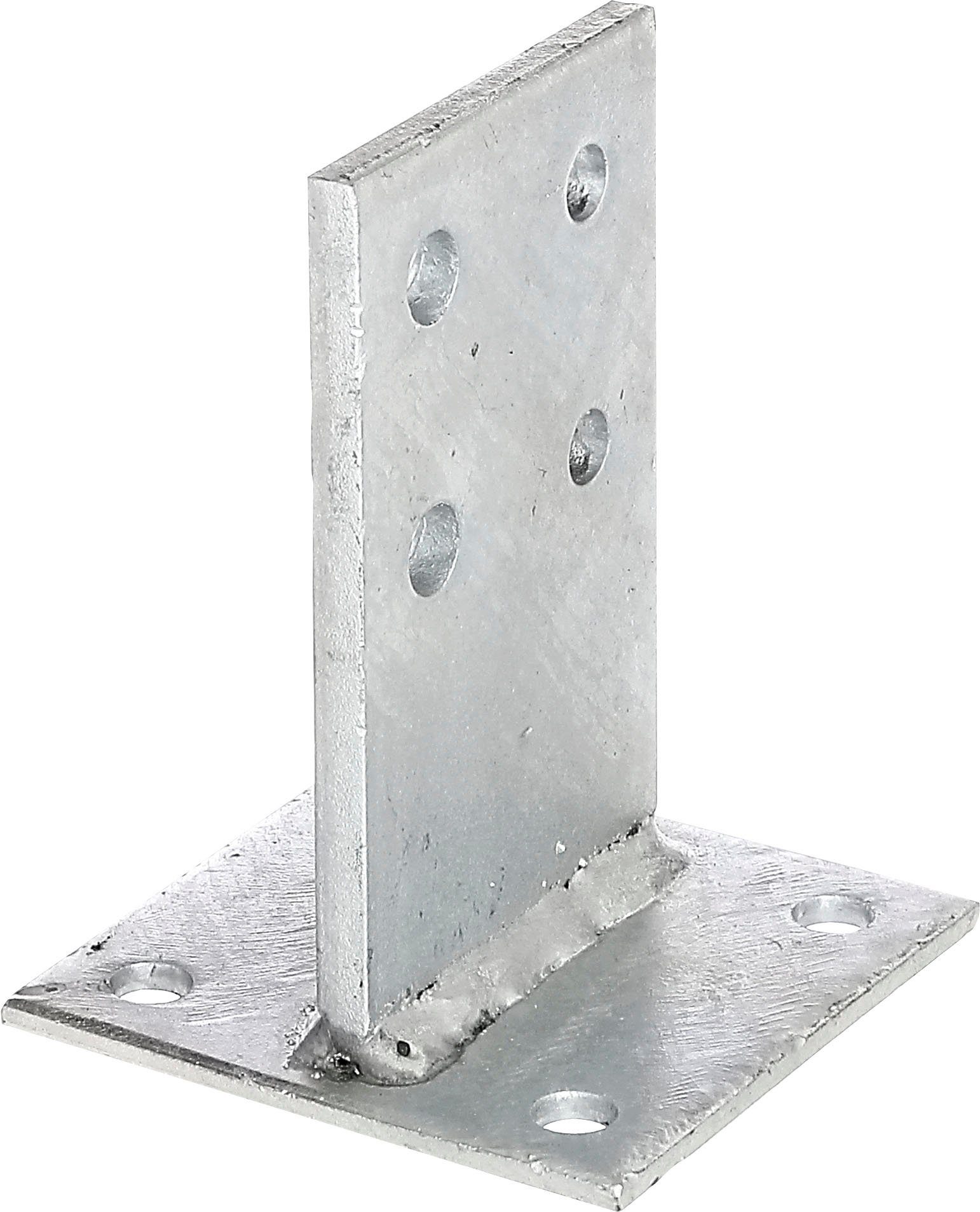 Alberts Pfostenträger, zum Aufschrauben, (Set, 2-St), feuerverzinkt, Steggröße 130 x 80 mm