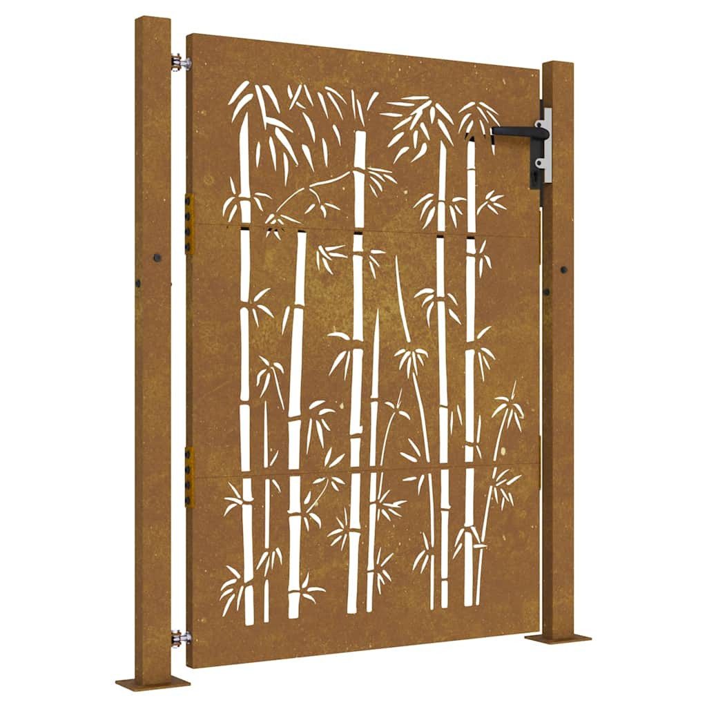 vidaXL Gartentor Gartentor 105x130 cm Cortenstahl günstig online kaufen