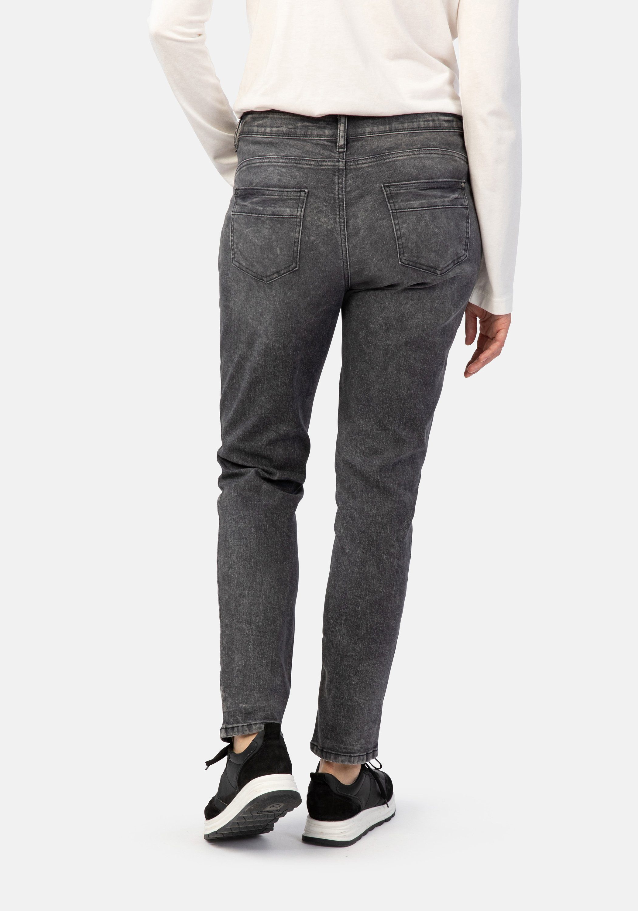 Davos WOMEN Boyfriend-Jeans random STOOKER Boyfriend Grey Fit used Denim denim