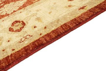 Wollteppich Ziegler Teppich handgeknüpft mehrfarbig, morgenland, rechteckig, Höhe: 8 mm