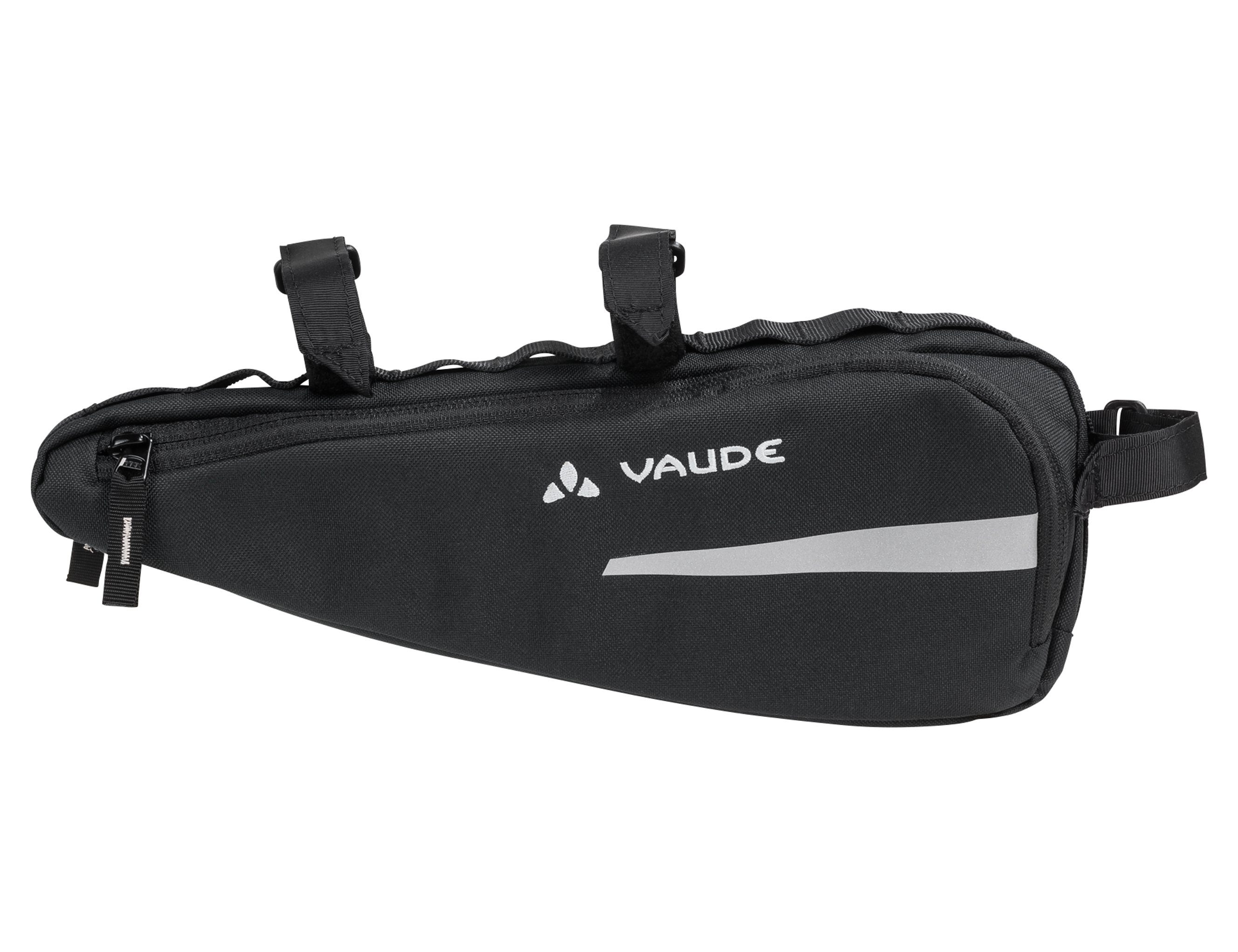 Rahmentasche Cruiser Knopf VAUDE Bag Grüner schwarz (1-tlg),