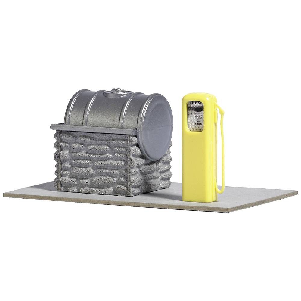 Busch Modelleisenbahn-Gebäude H0 Diesel-Tankstelle 12377