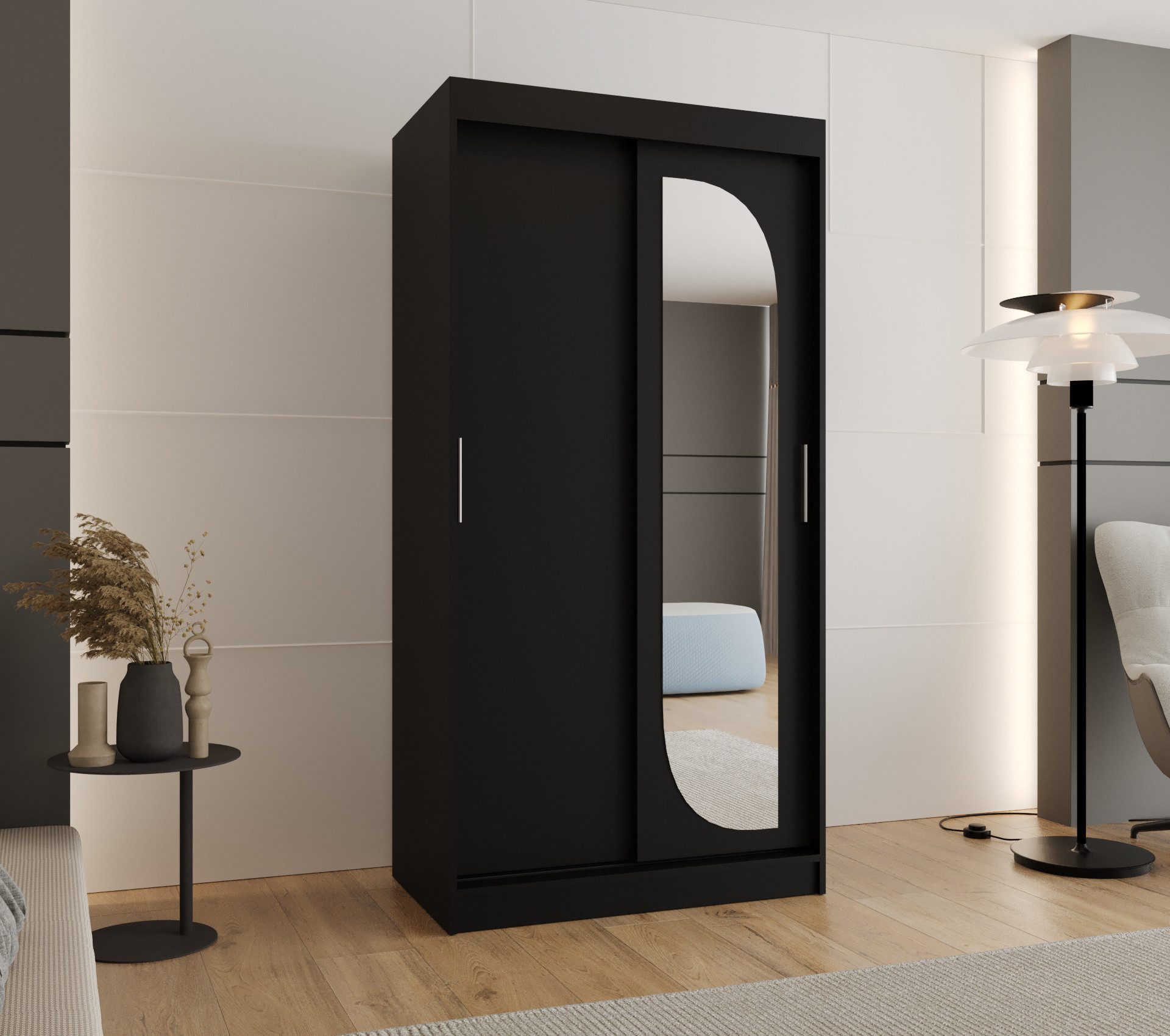 ABIKS MÖBEL Schwebetürenschrank LUCY Schlafzimmerschrank, mit günstig online kaufen