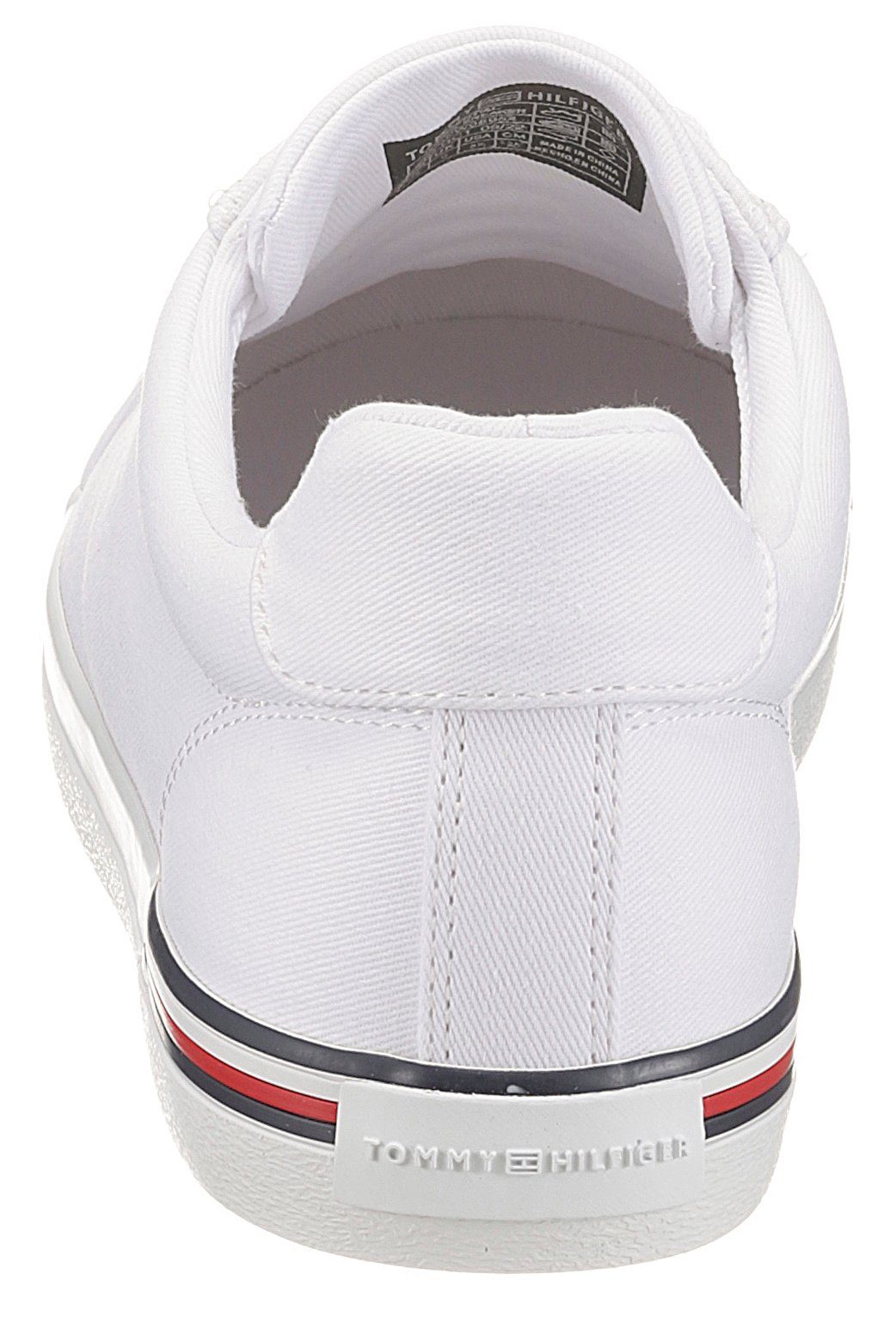 Tommy Hilfiger ESSENTIAL STRIPES SNEAKER mit weiß in der Sneaker Streifen Laufsohle