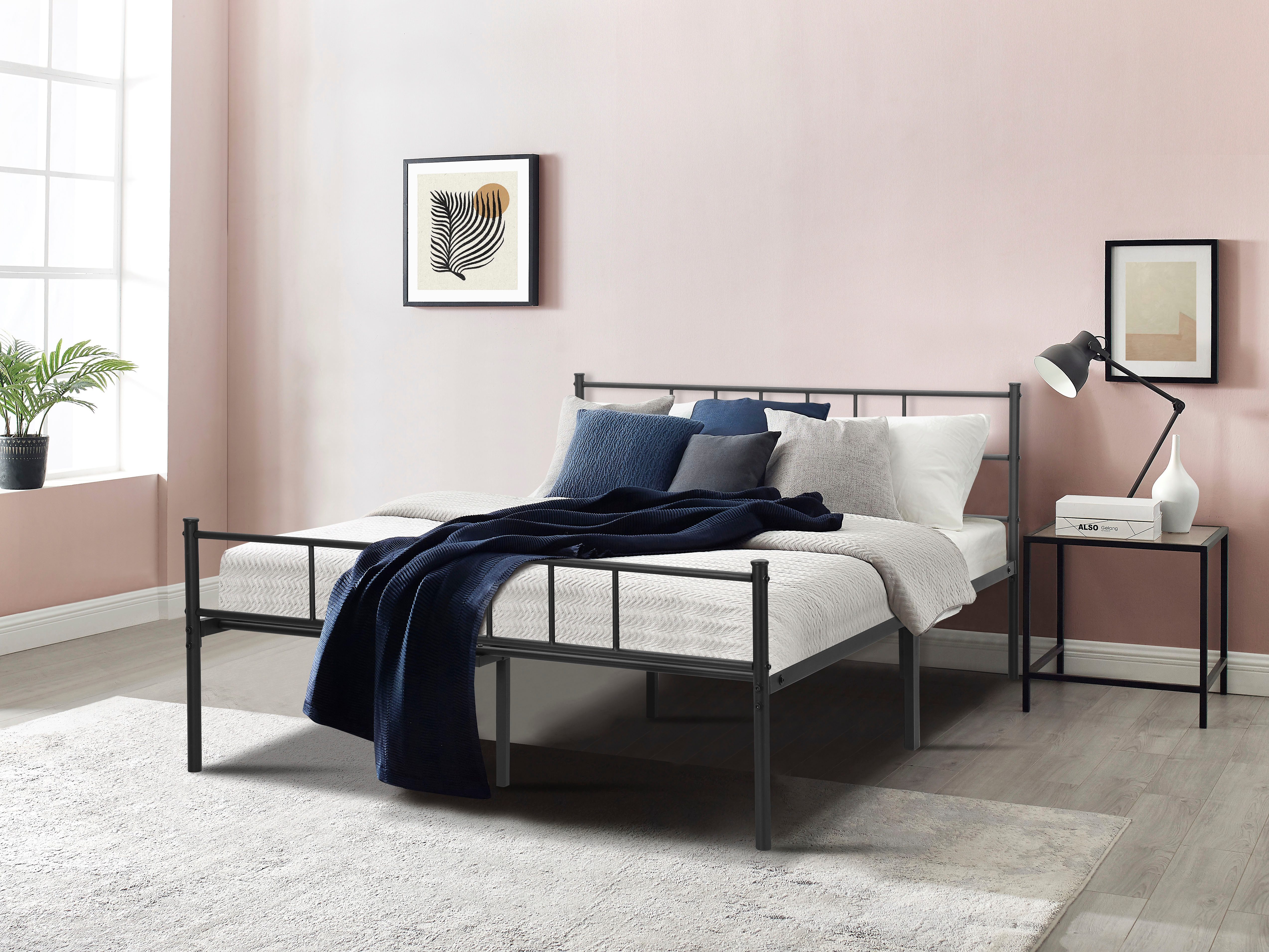 INOSIGN Metallbett Amrum Bett Bettgestell Bettrahmen günstig online kaufen
