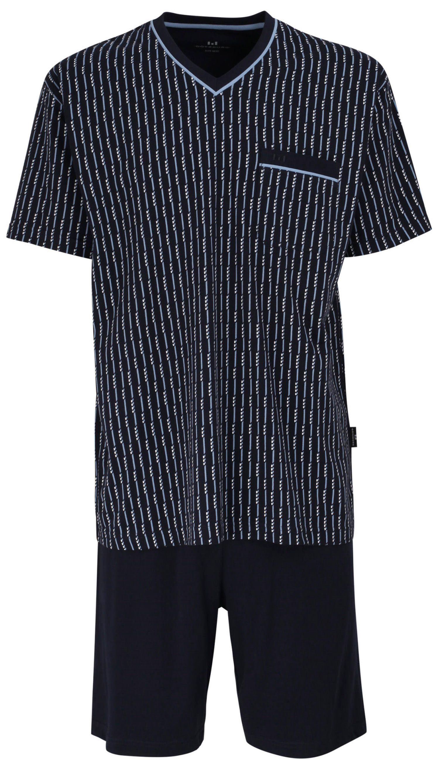 GÖTZBURG Pyjama Herren Schlafanzug Queens kurz günstig online kaufen