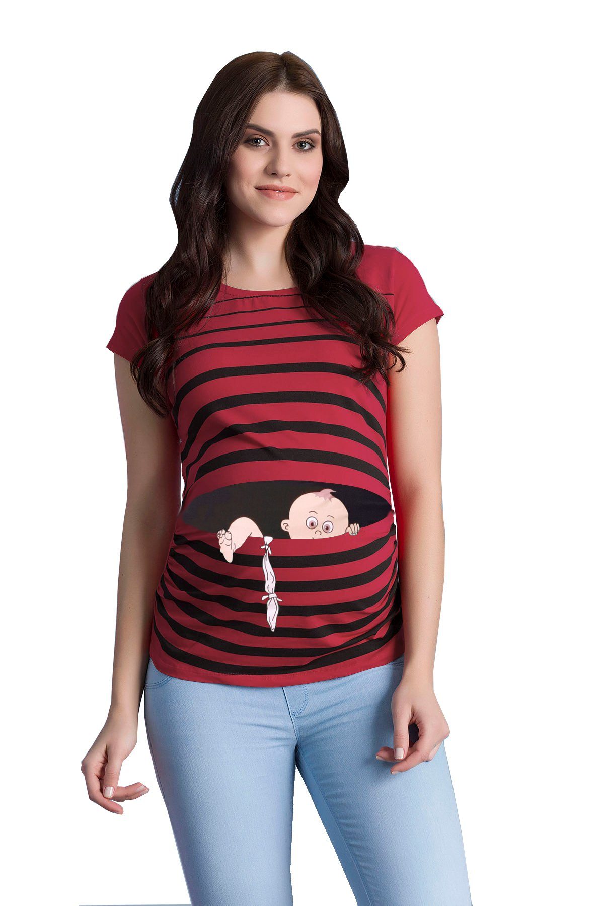 Umstandsshirt Baby Flucht