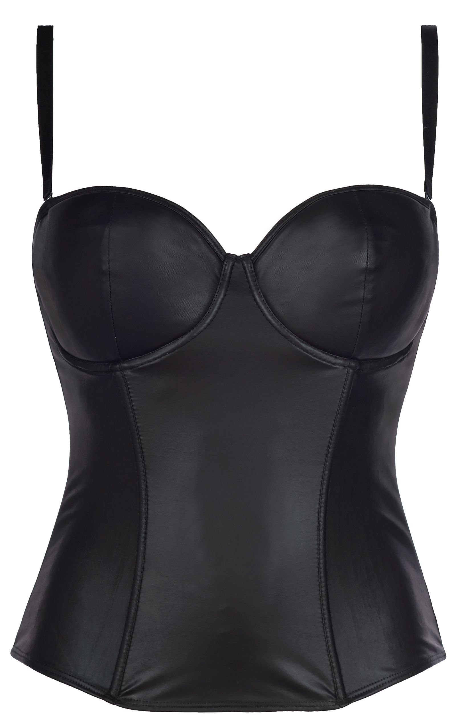 Axami Corsage Korsett im Latexlook (einzeln)