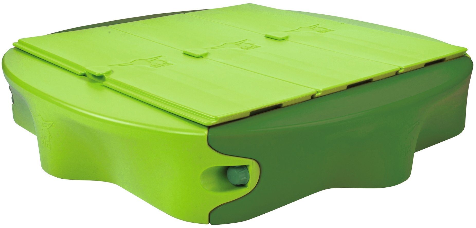BIG Sandkasten Outdoor Spielzeug Garten Sandkasten Sandy Hardcover grün 800056733