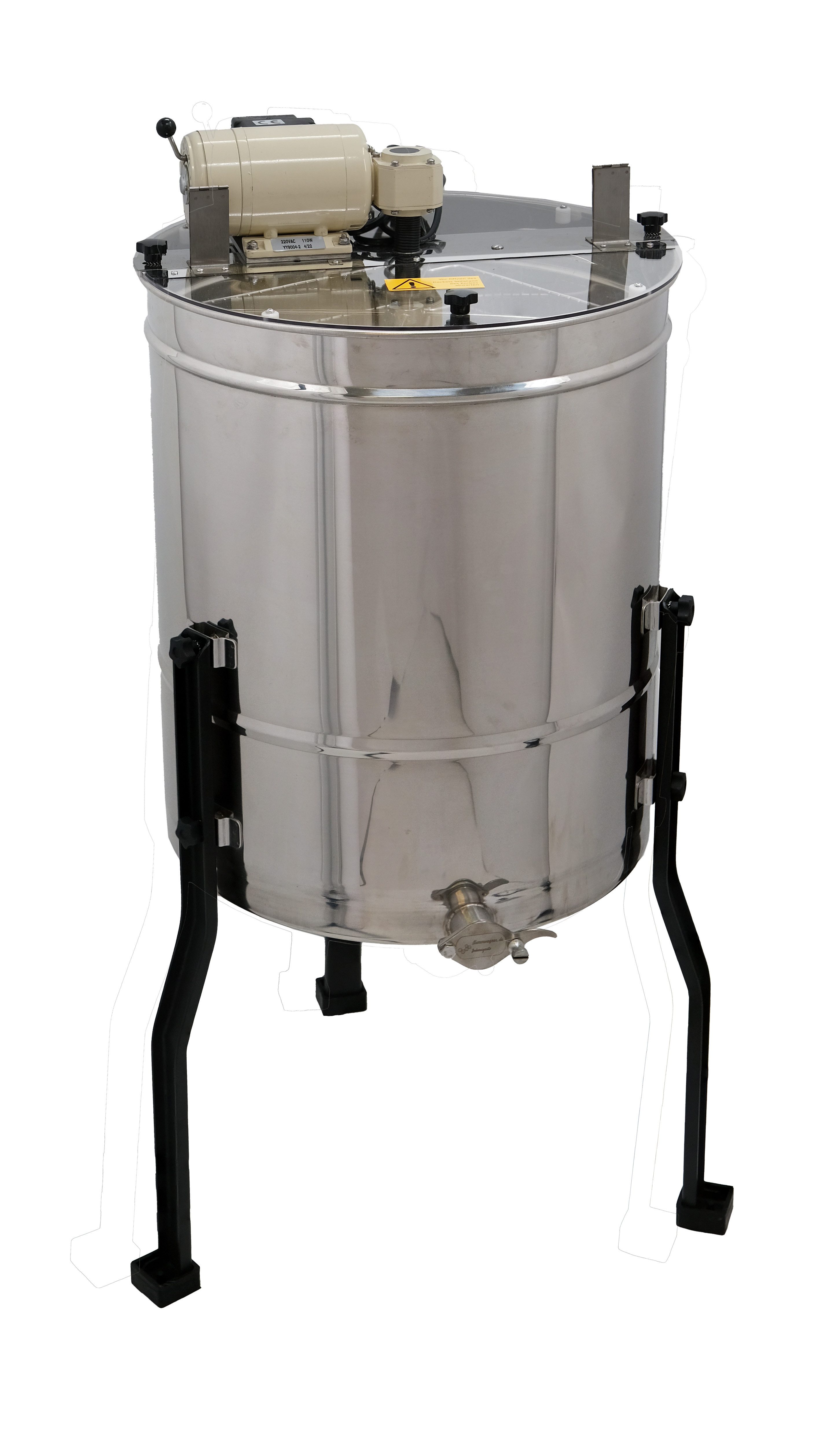 Bienenkiste Honigschleuder 4/8 Waben Edelstahl Motor Deutsch Normal Zander Dadant