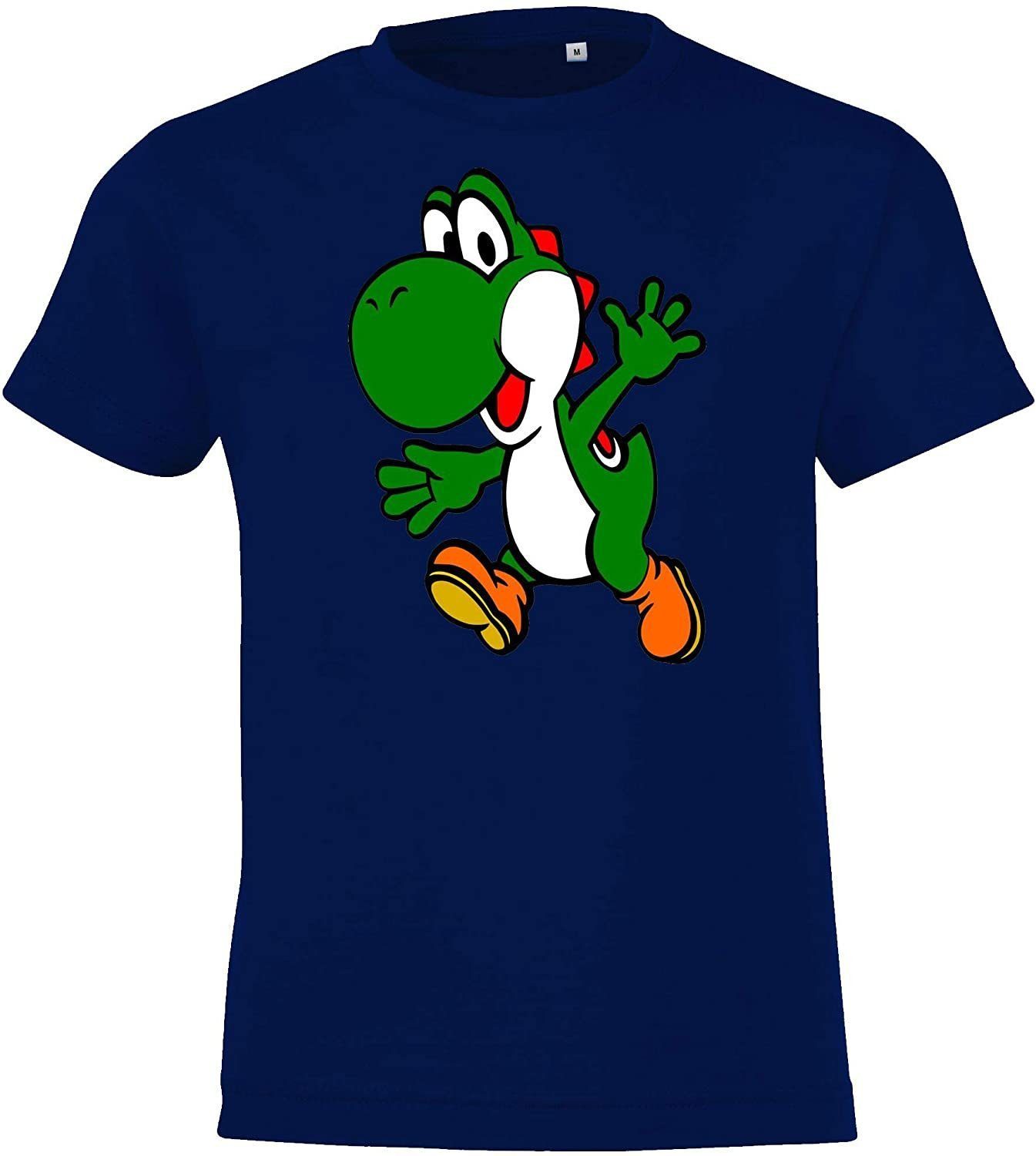Youth Designz Print-Shirt Kinder T-Shirt Modell Yoshi Fun Print Mario Retro mit Gaming Aufdruck für Jungen & Mädchen