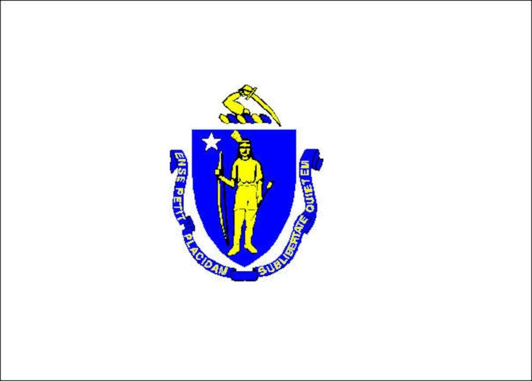 80 Massachusetts Flagge flaggenmeer g/m²