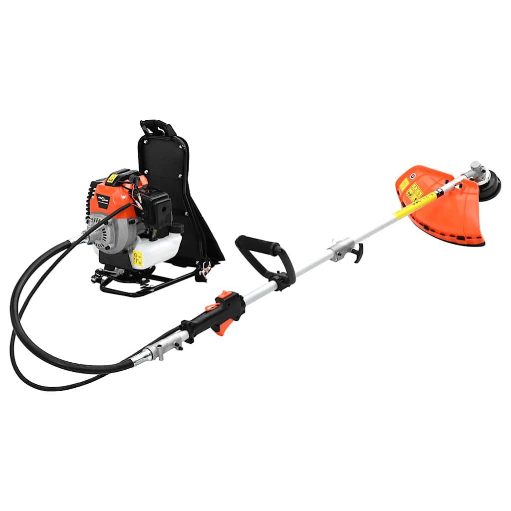 vidaXL Führungsschiene Freischneider Rucksackdesign Orange 52 cm³ 1,45 kW
