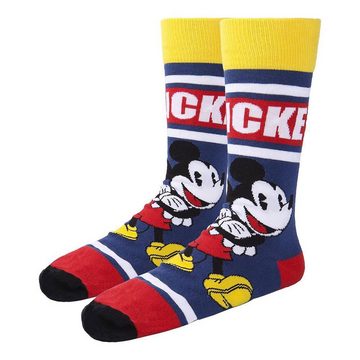 Metamorph Kostüm Disney – Micky Maus Socken 3er-Pack, Drei Paar Socken mit ikonischen Micky-Motiven im Geschenkkarton