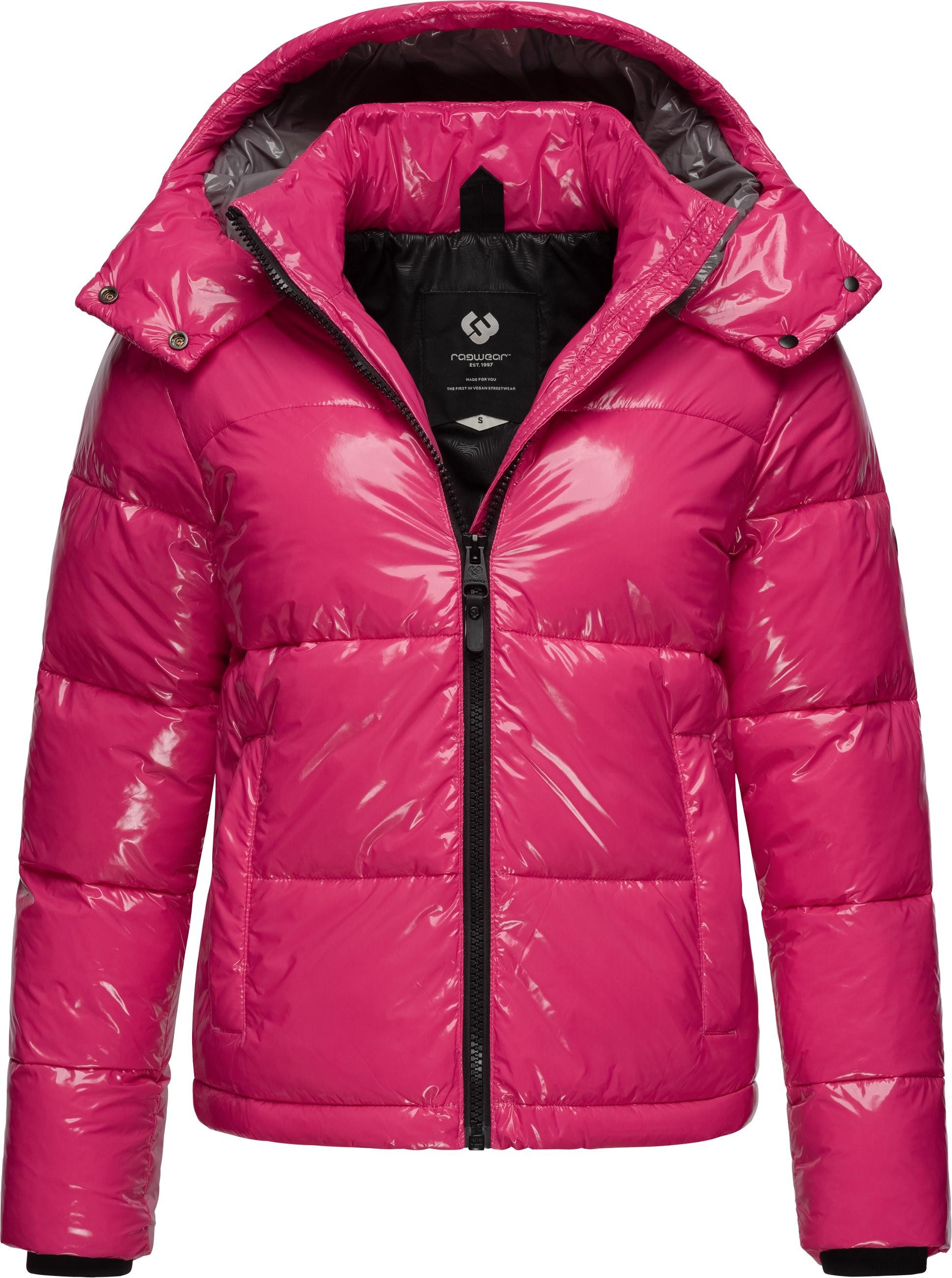 Ragwear Steppjacke Roobie super stylische, gänzende Damen Winterjacke