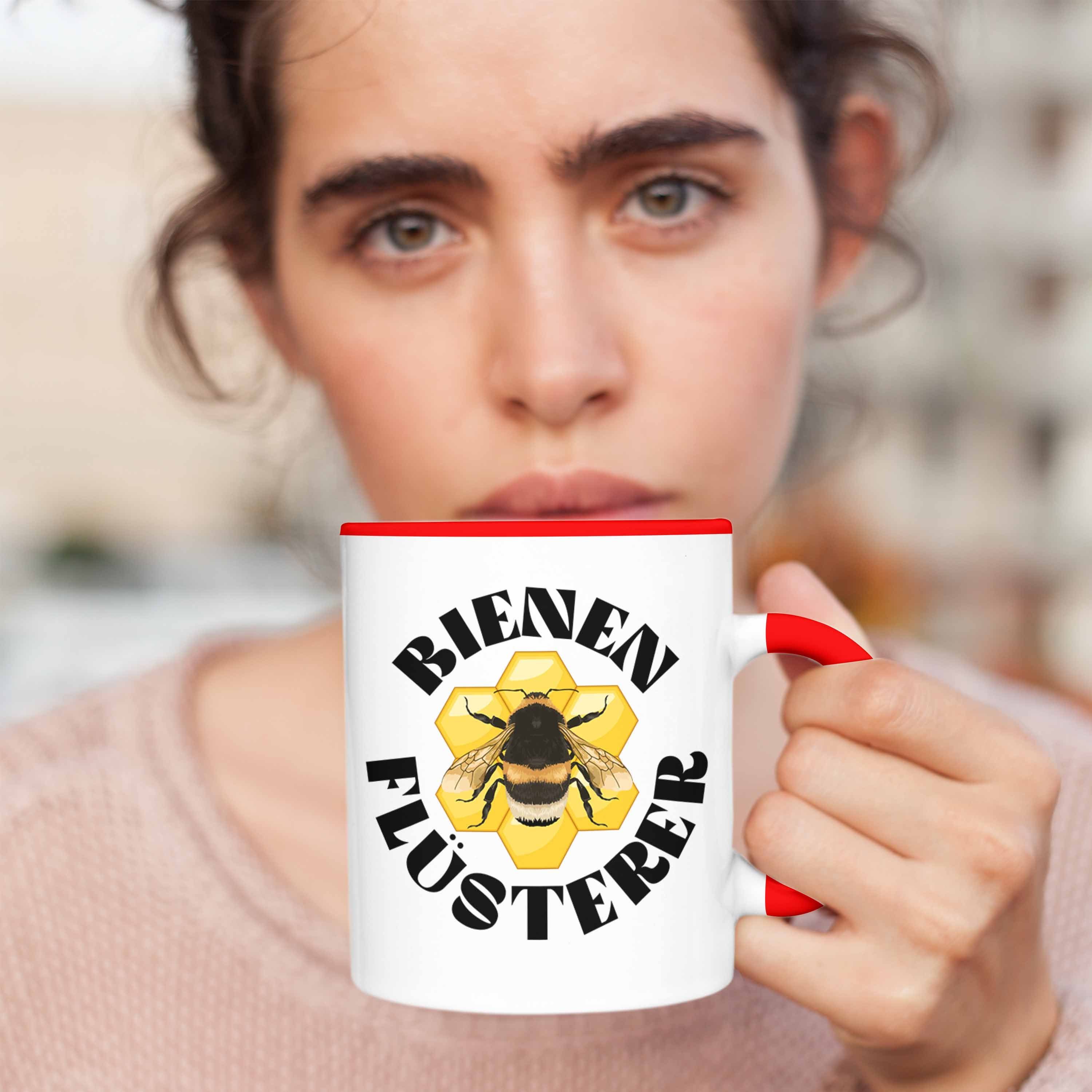 Lustig Kaffeetasse Trendation - Geschenke Trendation Zuebhör Bienenzucht Bienenzüchter Rot Bienen Geschenkideen Imker Geschenke Tasse Tasse