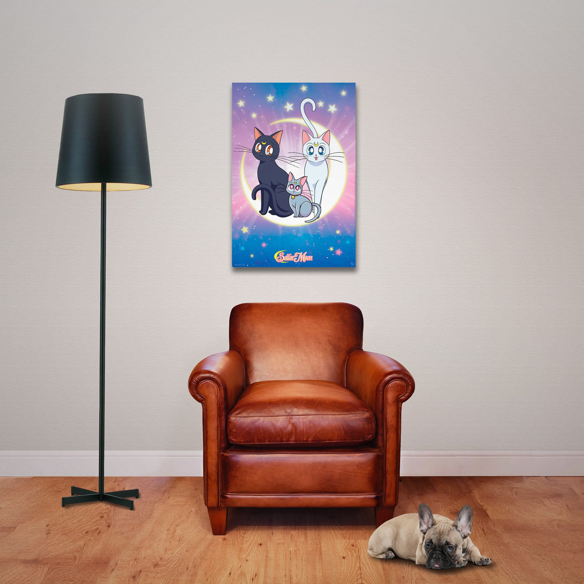 Poster Sailor Moon - Poster - Luna, Artemis & Diana