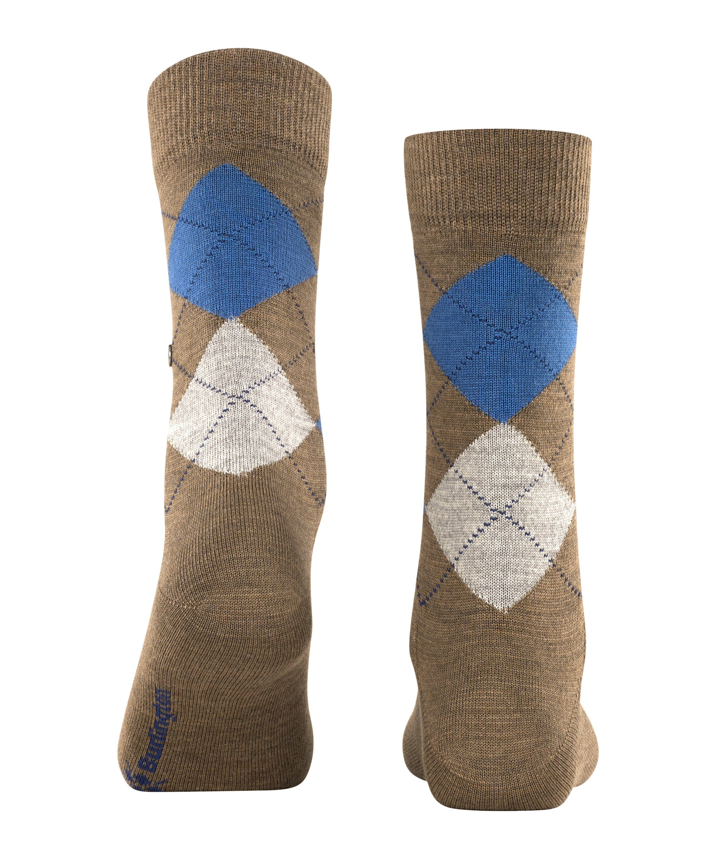 (1-Paar) Marylebone Burlington (5816) Socken umber