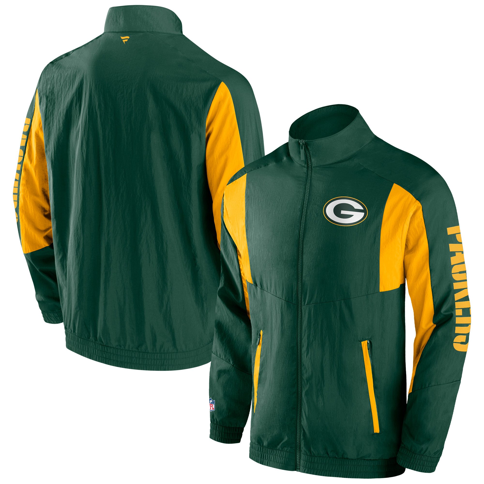 Fanatics Bomberjacke Fanatics Jacke Green Bay Packers Woven Track günstig online kaufen