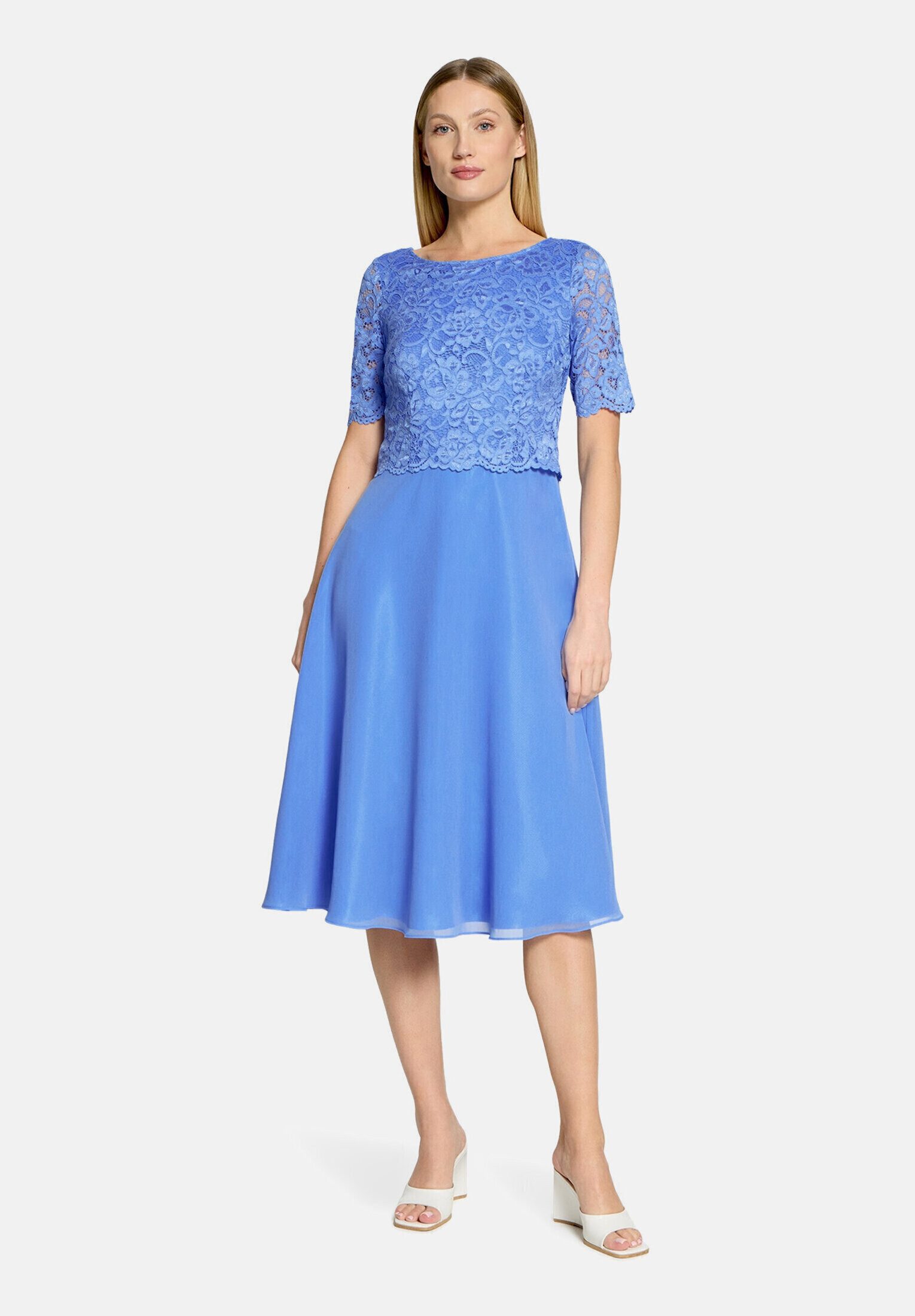 Vera Mont Cocktailkleid Damen mit Spitze Spitze – Bild 2 von 5