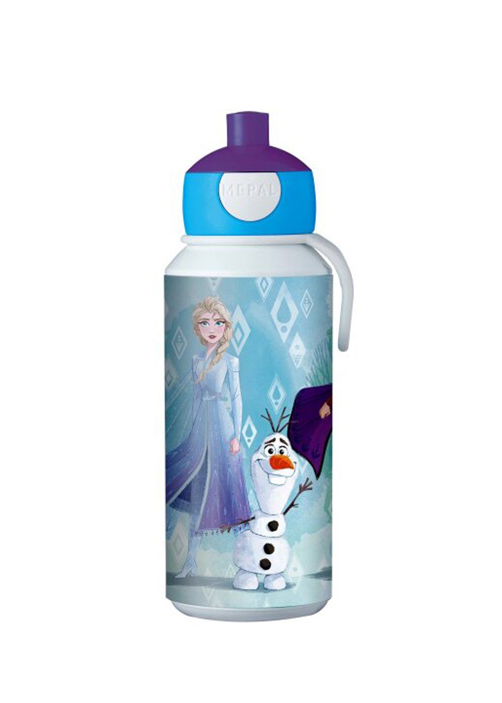Brotdose Frozen Disney Trinkflasche Lunch-Set Fächer 2 und Lunchbox 2, Mepal (SET, 2-tlg) Frozen