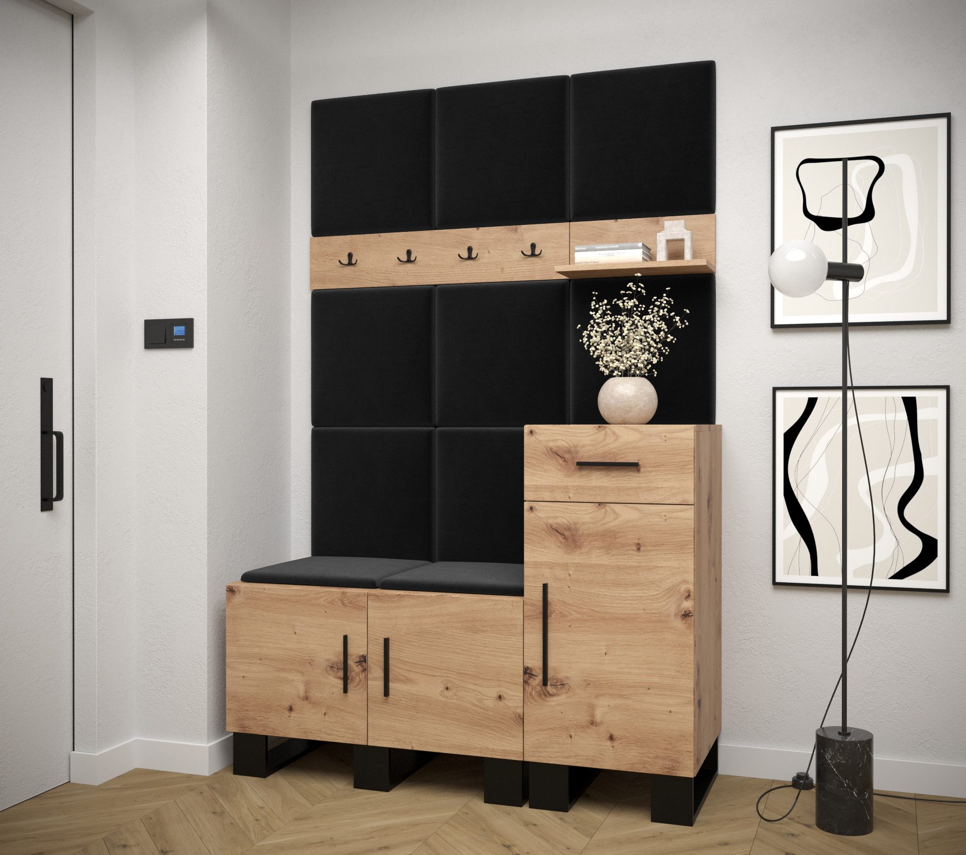 ABIKS MÖBEL Garderoben-Set ARTIN Set 5 günstig online kaufen