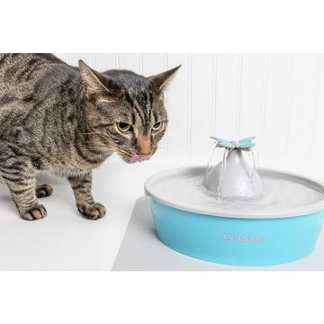 PetSafe Futterspender Haustier-Trinkbrunnen Drinkwell mit Schmetterling 1,5 L