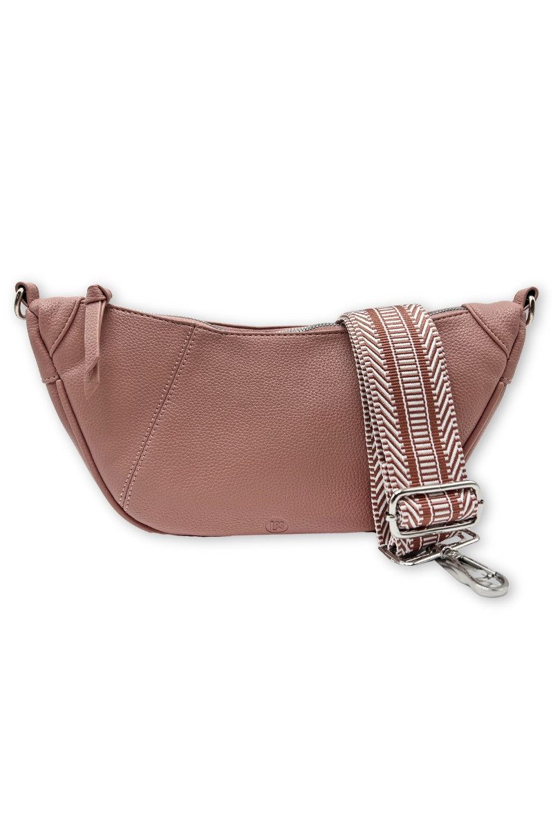 Lot83 Handtasche Trachtentasche - FIORE - altrosa, grau, lever