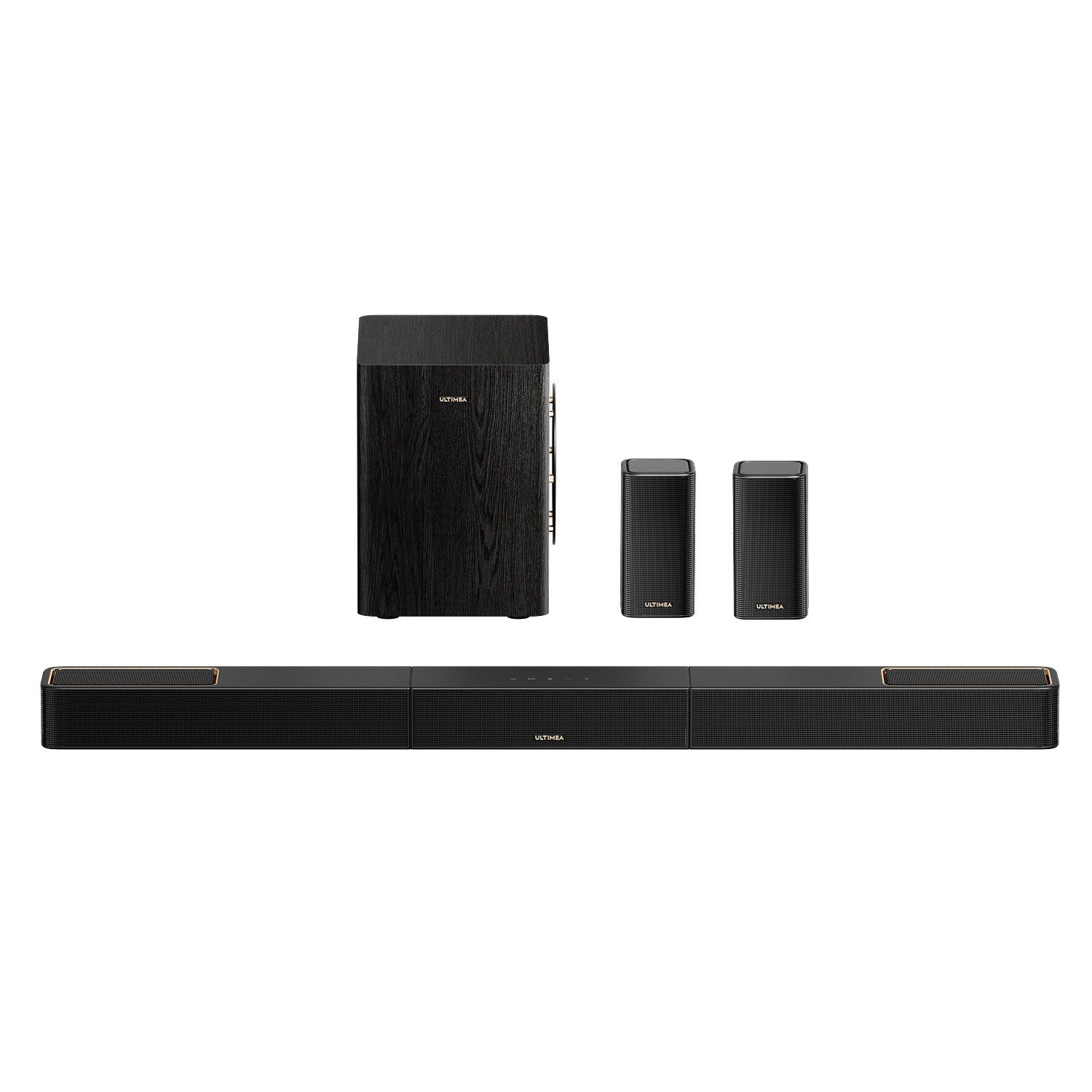 Ultimea Skywave Series Soundbar 6.5'' Subwoofer,Surround Sound System (Dolby Atmos Soundbar, Soundbar für tv, 530 W, Soundbar für TV Geräte mit App Steuerung)