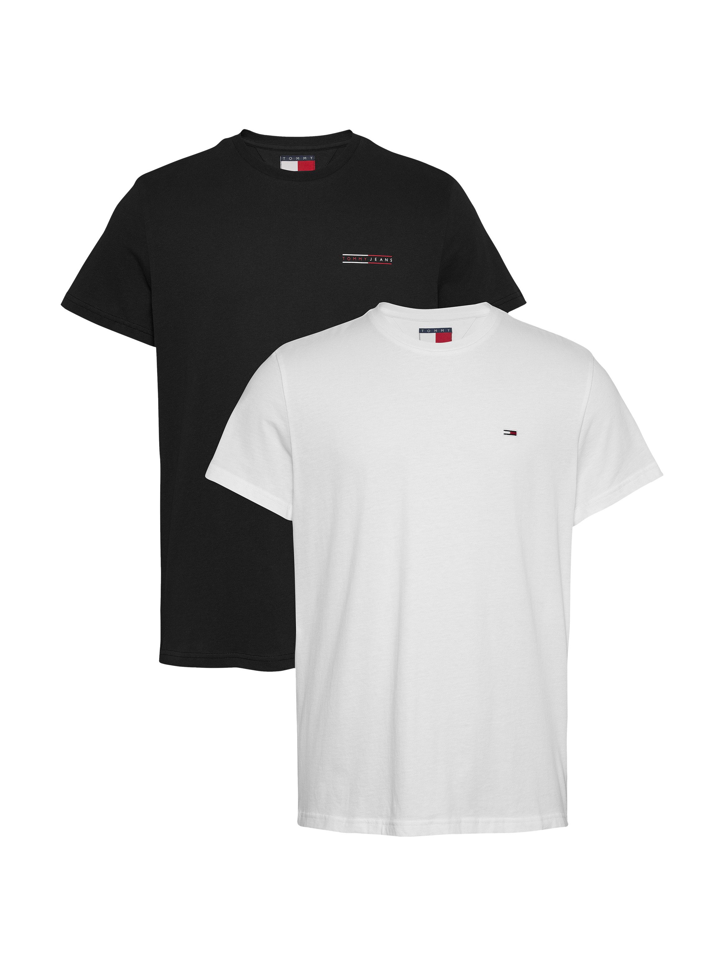 Tommy Jeans Kurzarmshirt TJM SLIM 2PACK günstig online kaufen