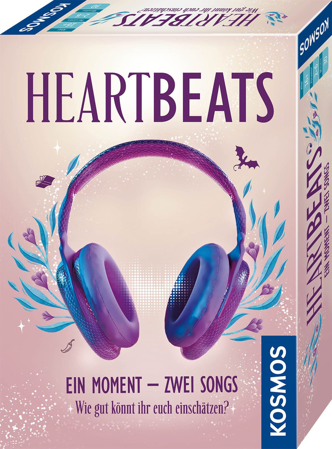 Kosmos Spiel HEARTBEATS, Partyspiel, Made in Germany